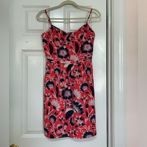 J crew floral dress